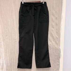 Scrubstar XSP Black Three Pocket Drawstring Scrub Pants